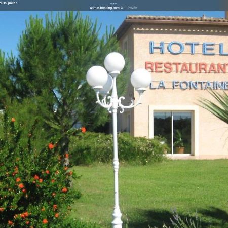 Hotel La Fontaine Vidauban Esterno foto