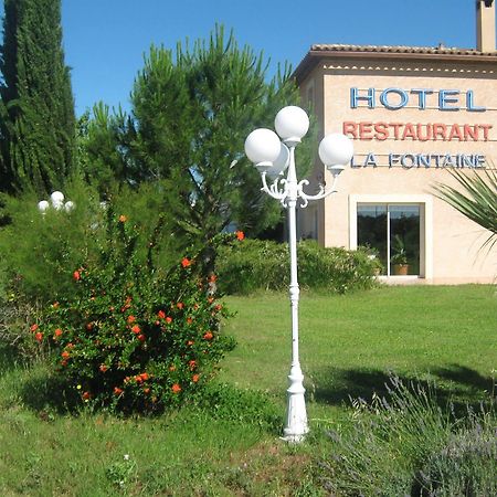 Hotel La Fontaine Vidauban Esterno foto